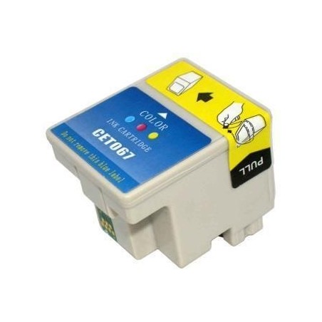 Epson T067 Color Cartuccia Compatibile per Stylus C48