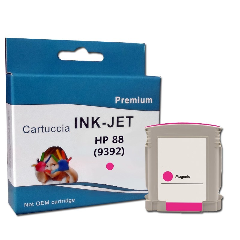 Hp no. 88 (9392) Magenta Cartuccia Compatibile