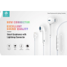 Auricolari con attacco Lightning per iPhone Bluetooth con controlli