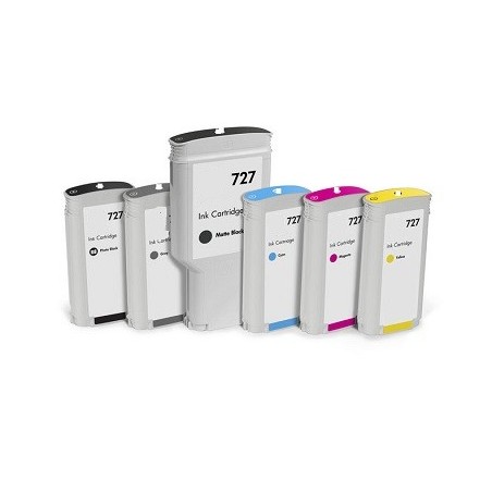 Hp 727 Ciano Cartuccia Compatibile 