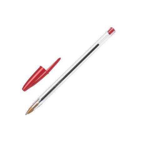 Confezione 50 pz Penna a sfera Bic Cristal Rosso