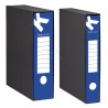 Raccoglitore protocollo e commerciale dorso 8cm Blu