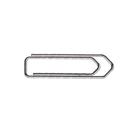Scatola 100 pz Fermagli in metallo 26 mm