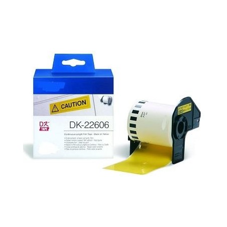 Yellow  62mmX15.24mm  for Brother P-Touch QL1000 1050 1060