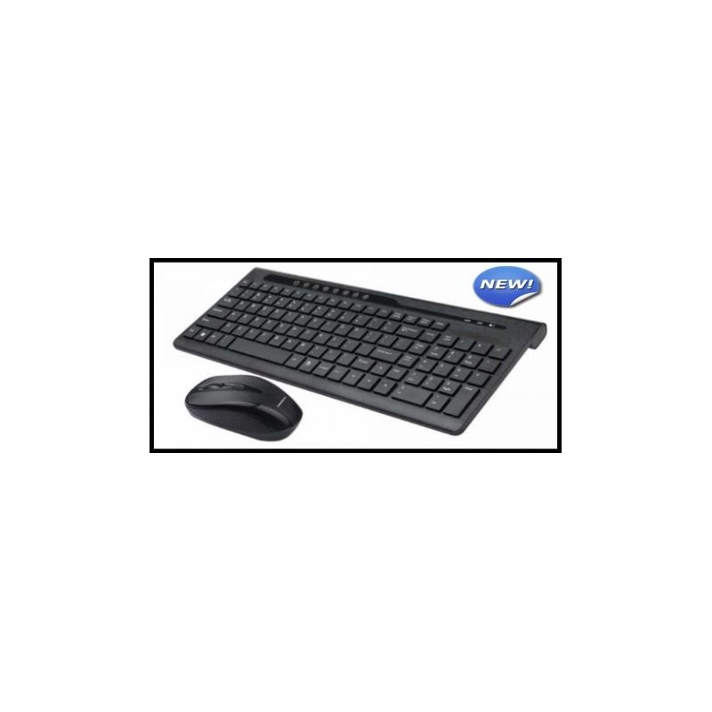Kit Tastiera + Mouse Wireless 2.4 GHZ