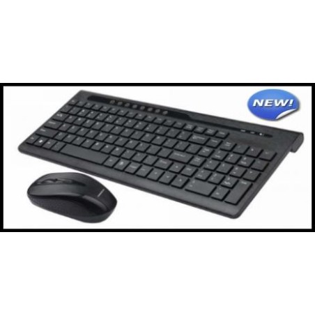 Kit Tastiera + Mouse Wireless 2.4 GHZ