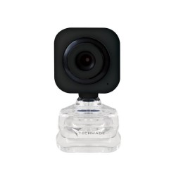 WebCam con microfono USB e Jack  TM-C012 col. nero
