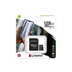 Micro SD 128Gb Kingston con adattatore SD CL10