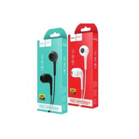 Auricolari EarPhones con Microfono e Controlli 1.2 mt Bianchi