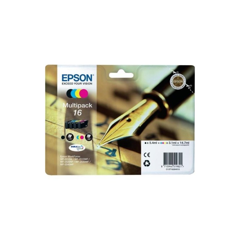 Epson Multipack T1626 C13T16264010 originale