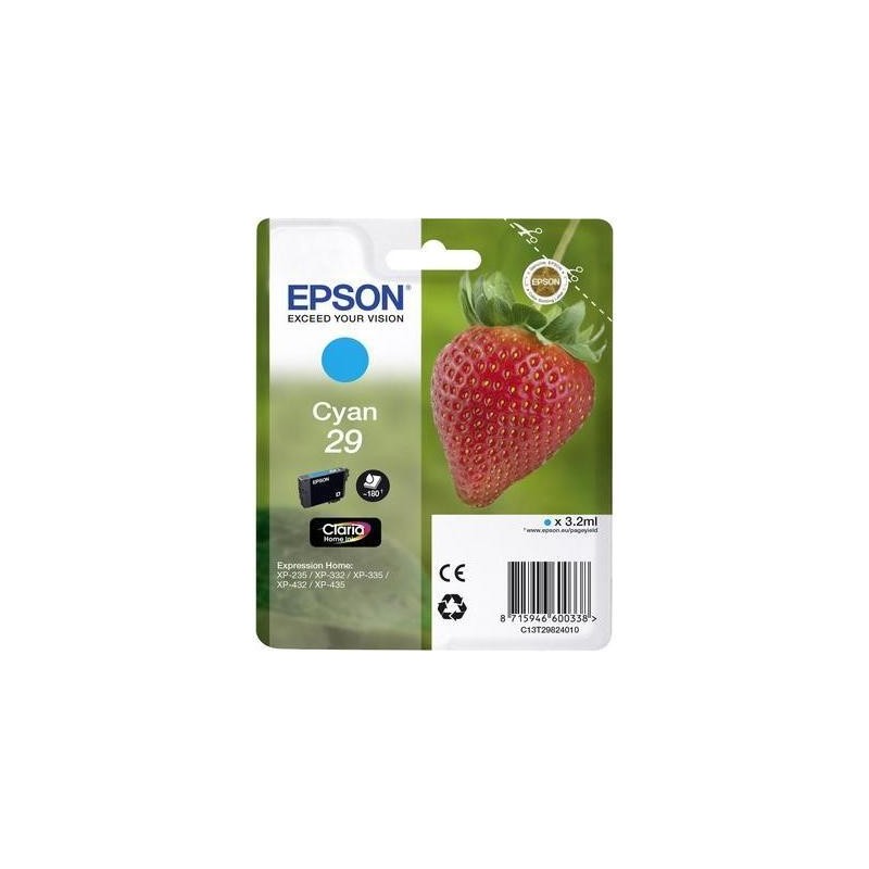 Epson T2982 Ciano C13T29824010 Originale