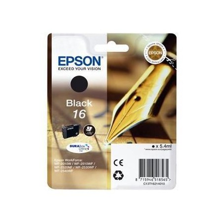Epson T1621 Nero C13T16214012 Originale