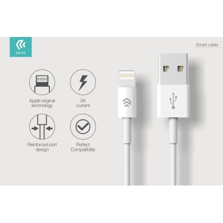 Cavo Dati e Carica iPhone e iPad IOS 7  9 Lunghezza 1.0 mt