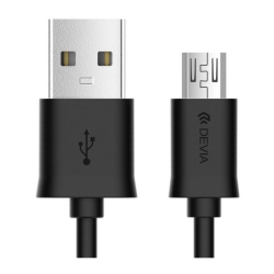 Cavo Devia Smart Micro USB per Android Nero