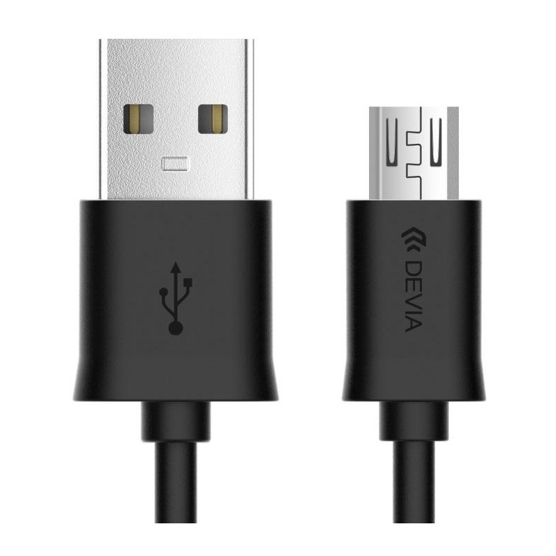 Cavo Devia Smart Micro USB per Android Nero