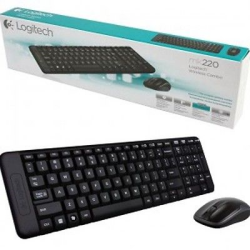 Tastiera e mouse wireless Logitech MK220