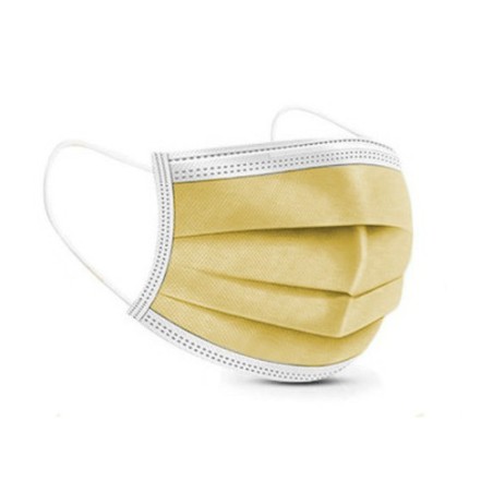 Mascherina protettiva a tre strati - Pacco da 40 pz Beige