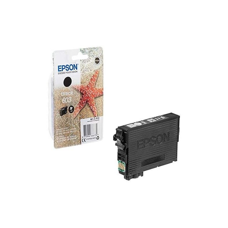Epson T603 Nero C13T03U14010 Cartuccia Originale