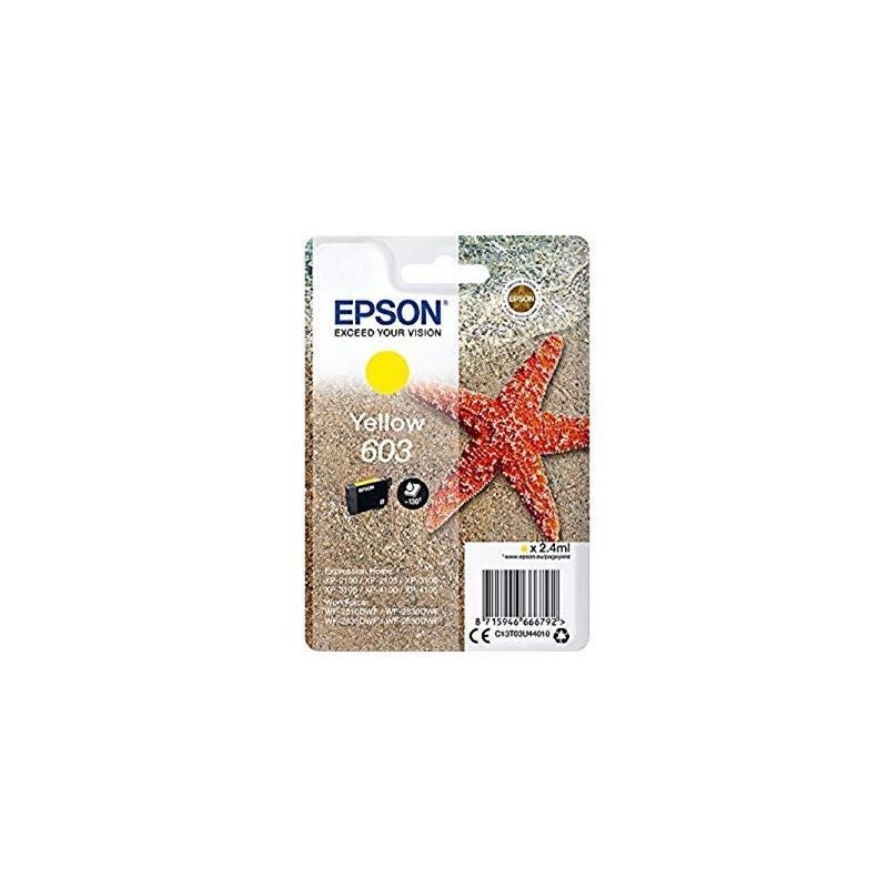Epson T603 Giallo C13T03U44010 Cartuccia Originale