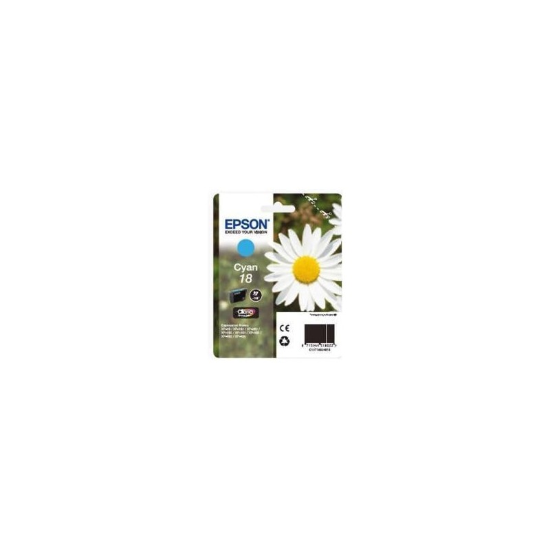 Epson T1802 Ciano C13T18024012 Originale