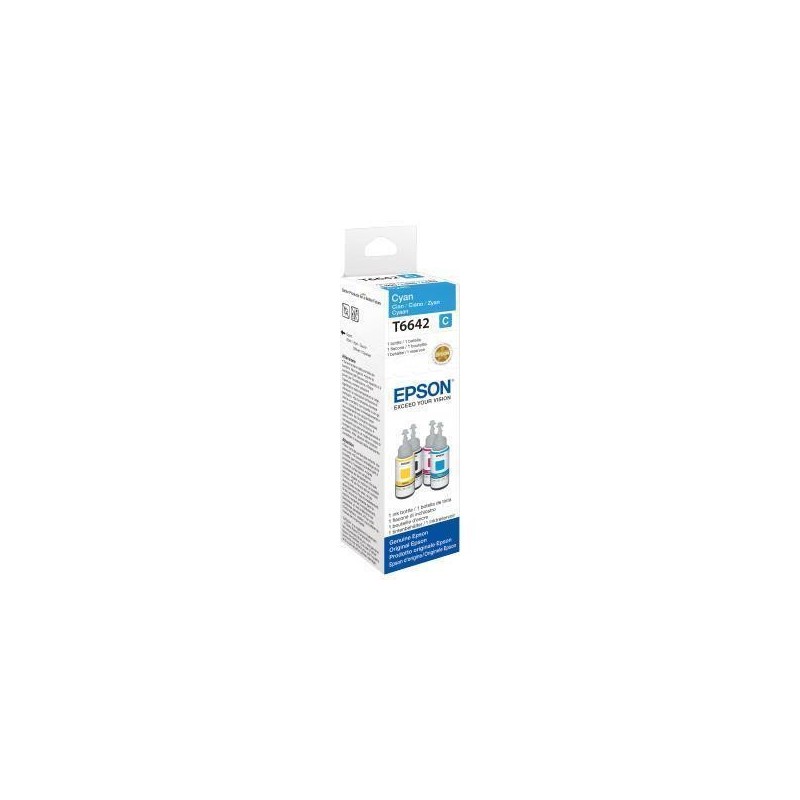 Epson T6642 Ciano Ecotank C13T664240 Originale