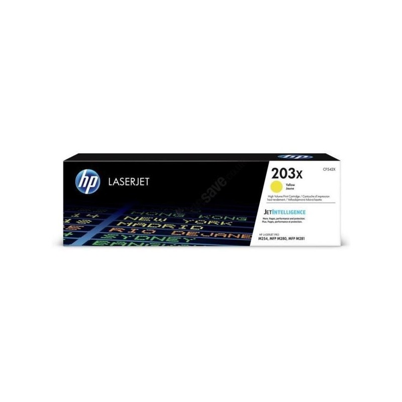 Hp CF542X Giallo Toner Originale 2500 pagine