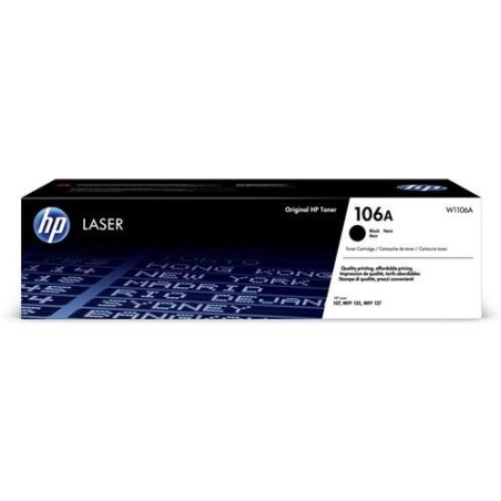 Hp 106A W1106A Toner nero Originale Standard capacity