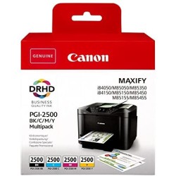 Canon PGI2500 XL Nero Ciano Magenta e Giallo multipack originale 9254B004