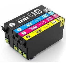 Epson T407XL Magenta Cartuccia Compatibile per Epson WF-4745 Series
