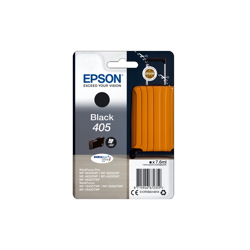 Epson T405 Nero Cartuccia Originale C13T05G14010