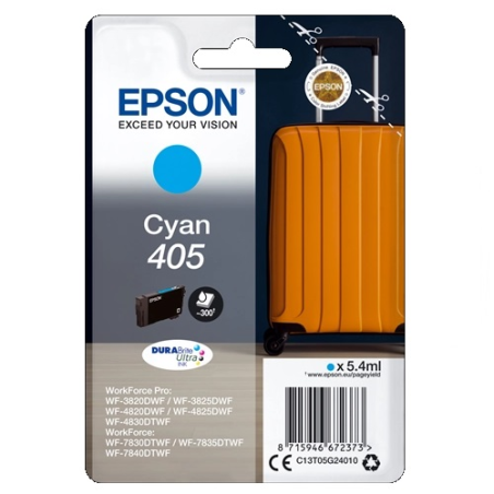 Epson T405 Ciano Cartuccia Originale C13T05G24010