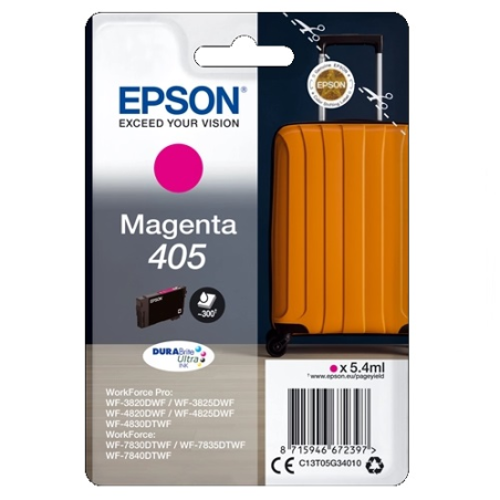 Epson T405 Magenta Cartuccia Originale C13T05G34010