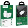 Caricabatteria da rete una porta USB 2.1A bianco