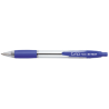 Penna a scatto colore blu punta 1mm