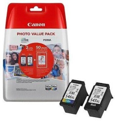 Canon Multipack PG-545 CL-546 XL Originali con Carta Fotografica 8286B006