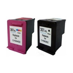 HP 301XL Nero e Color Compatibile per DeskJet 1050, 2540 e 3050, OfficeJet 2620,