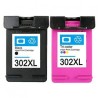 HP 302XL Nero e Color Compatibile per DeskJet 1110, 2130 e 3630, HP OfficeJet 38