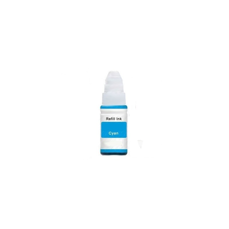 Inchiostro Ecotank Ciano per Canon G1500,G2500.G3500,G4400,G4500