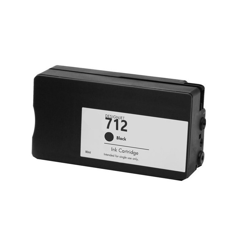 Hp 712 Nero Cartuccia Compatibile per T230,250,630,650 Hp 712 Nero Cartuccia Compatibile per T230,250,630,650