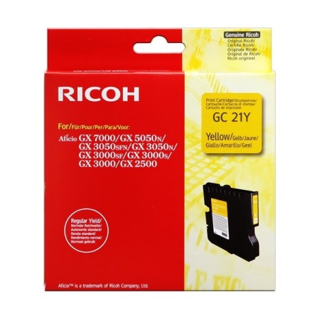 Ricoh GC21 Giallo Originale 405535