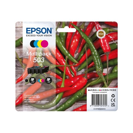 Epson T503 Multipack 4 colori C13T09Q64010 Cartucce Originali