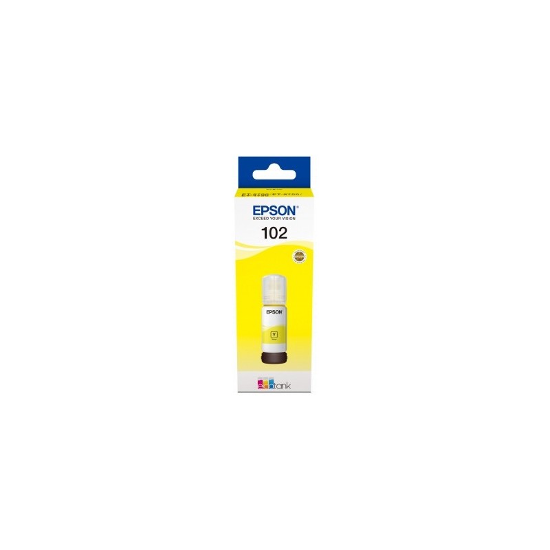 Ecotank Epson T102 C13T03R440 Giallo Originale
