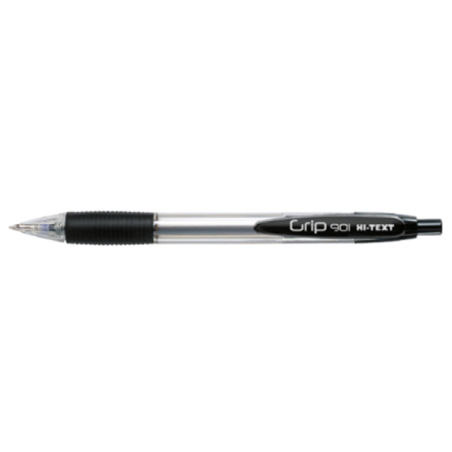 Penna a scatto colore nero inchiostro gel