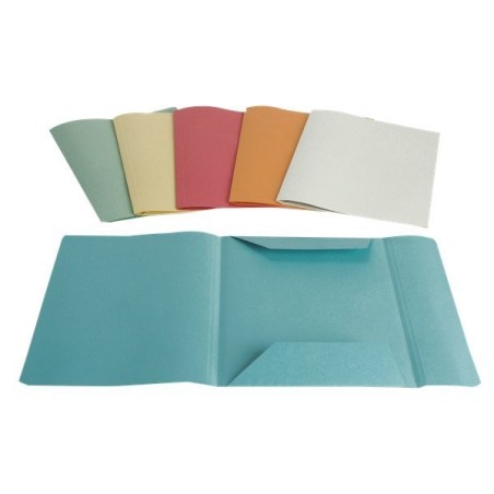 Cartelline 3 lembi Blasetti Arancione BLA1503 50 pz