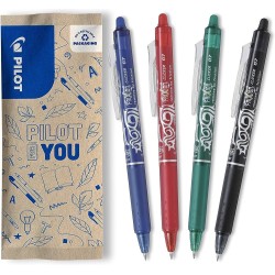 Penna gel a scatto, punta 0.7 mm, colore ROSSO - PILOT FRIXION BALL CLICKER 12pz 12pz