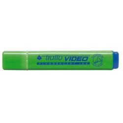 Evidenziatore Tratto VIDEO Verde F830202 12pz 12pz