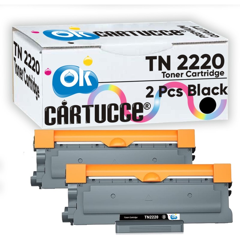 Brother BOX 2 TN2220 Toner Compatibile per HL 2240, 2270DW, DCP 7060 Brother BOX 2 TN2220 Toner Compatibile per HL 2240, 2270DW, DCP 7060