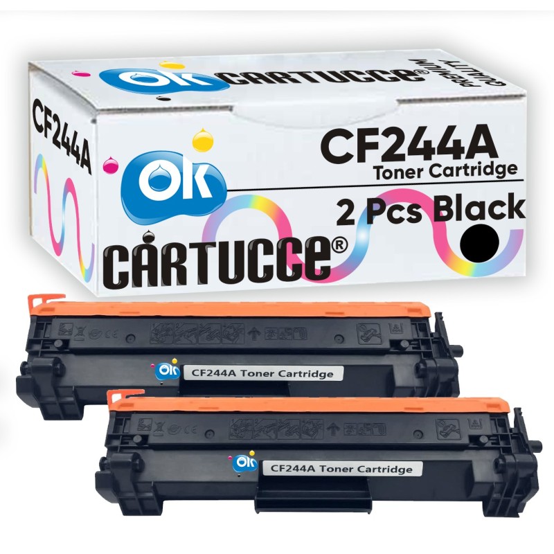 Hp BOX 2 CF244A Nero Toner Compatibile per LaserJet Pro M15, M28f, MFP M28w Hp BOX 2 CF244A Nero Toner Compatibile per LaserJet Pro M15, M28f, MFP M28w