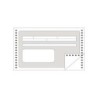 Apli Formulario Recibos en Continuo 240mm x 4' - 1 Copia - Numeracion Secuencial - Papel Autocopiativo - Blanco