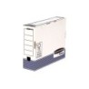 Fellowes Bankers Box Scatola per fascicoli definitivi 80 mm A4 - Assemblaggio rapido automatico - Certificazione FSC in cartone 